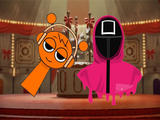 لعبة Squid Sprunki Mingle 2