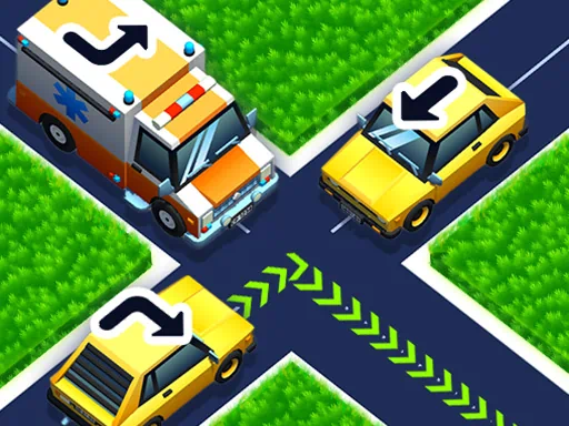 الهروب من ازدحام المرور: لعبة ألغاز السيارات cover image