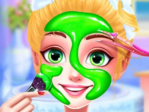 لعبة مكياج مهر الأميرة قوس قزح 2