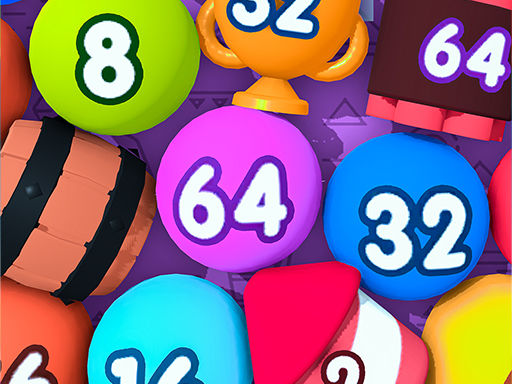 لعبة دمج الفقاعات 2048